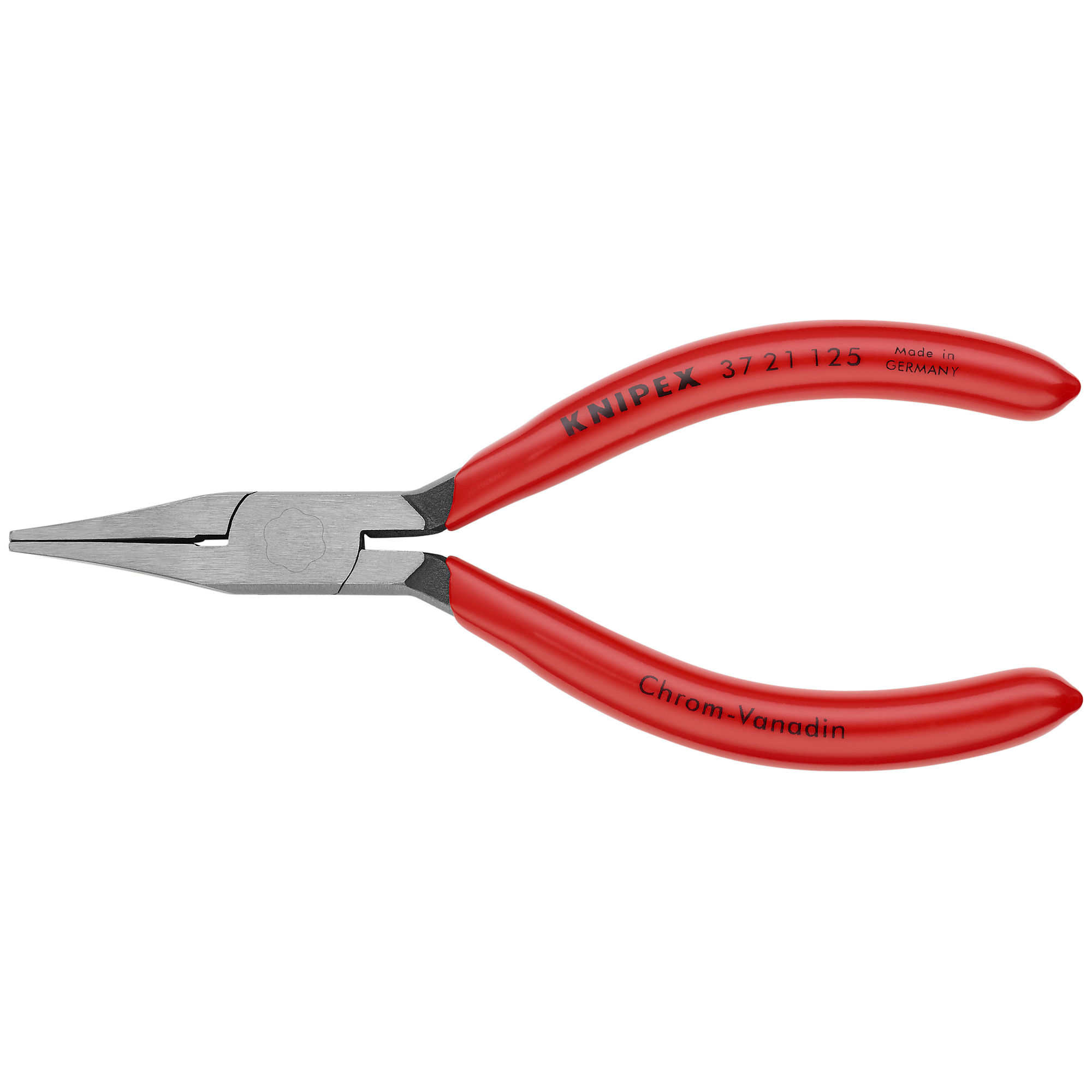 KNIPEX, Electr Gripping Pliers-Flat, Plastic Coating, 5in., Pieces (qty.) 1 Material Steel, Model# 37 21 125